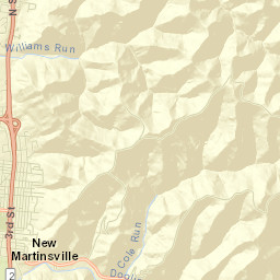 New Martinsville Street Map