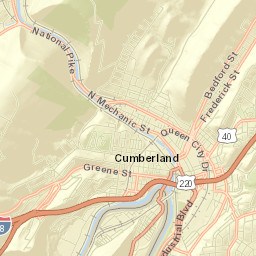Cumberland Street Map