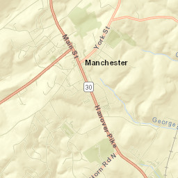 Manchester Street Map
