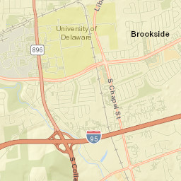 Brookside Street Map