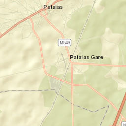 Pataias Street Map