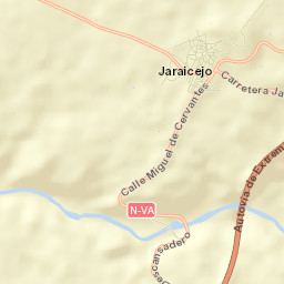 Jaraicejo Street Map