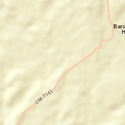 Barchín del Hoyo Street Map