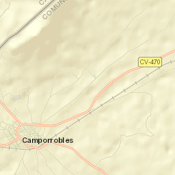 Camporrobles Street Map
