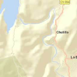 Chulilla Street Map