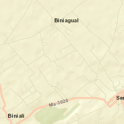 Sencelles Street Map