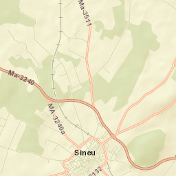 Sineu Street Map