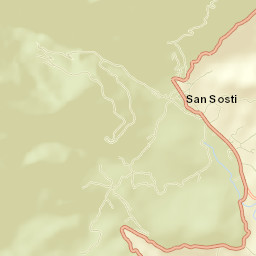 San Sosti Street Map