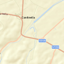 Cantinella Street Map