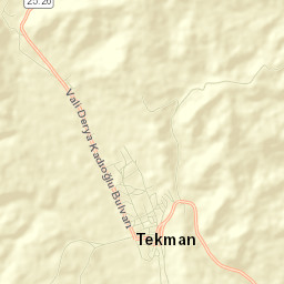 Tekman Street Map