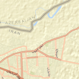 Parsabad Street Map