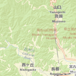 Miyako Street Map