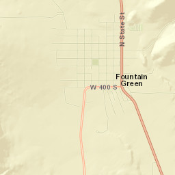 Fountain Green Street Map