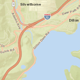 Silverthorne Street Map
