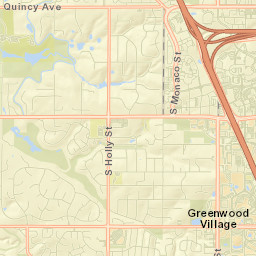 132 Silver Fox Court, Greenwood Village, CO Street Map