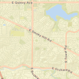5400-5408 South Waco Street, Centennial Street Map