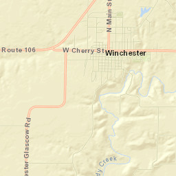 Winchester Street Map