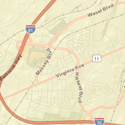 Halfway Street Map