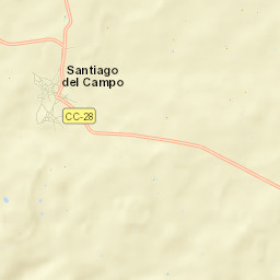 Santiago del Campo Street Map