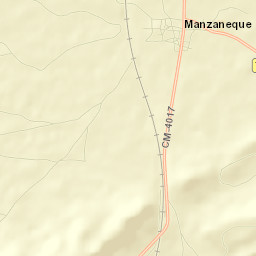 Manzaneque Street Map