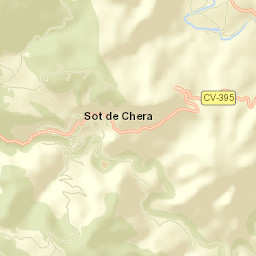 Sot de Chera Street Map