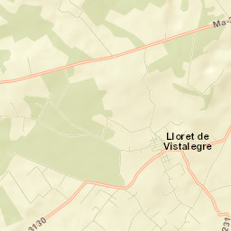 Lloret de Vistalegre Street Map