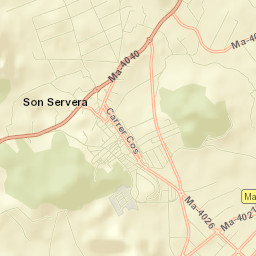 Son Servera Street Map