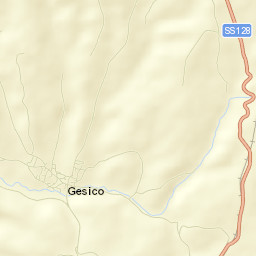 Gesico Street Map