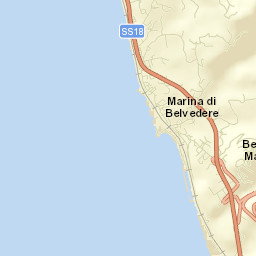 Belvedere Marittimo Street Map