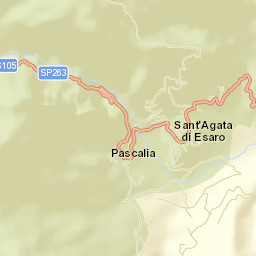 Sant'Agata di Esaro Street Map