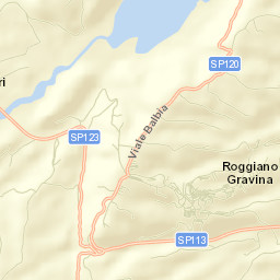 Roggiano Gravina Street Map
