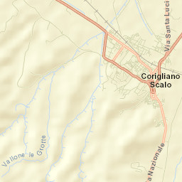 Corigliano Scalo Street Map