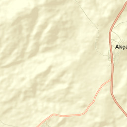 Akçakent İlçesi Street Map