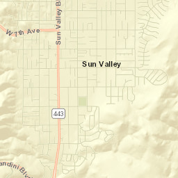 Sun Valley Street Map