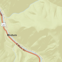Minturn Street Map