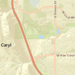 11170 Twin Thumbs Pass, Littleton, CO Street Map