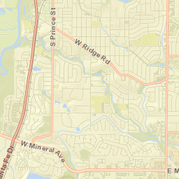 6637 South Hill Street, Littleton, CO 80120 Street Map