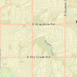 Castlewood Street Map