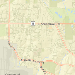 Dove Valley Street Map