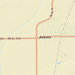 Auburn Street Map