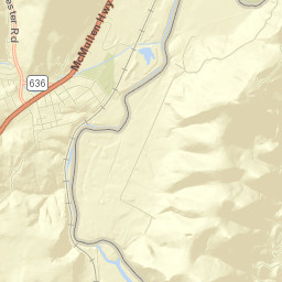 Cresaptown Street Map