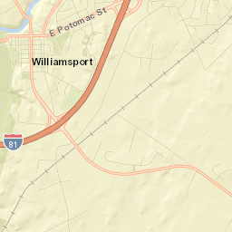 9912-9922 Governor Lane Boulevard, Williamsport Street Map