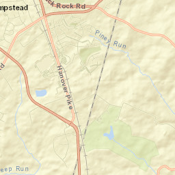 Hampstead Street Map