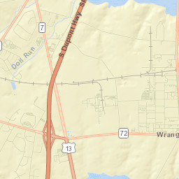 New Castle County Street Map