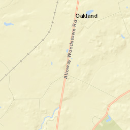 Salem County Street Map