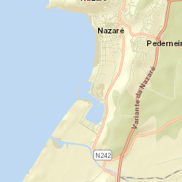 Nazaré Street Map