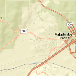 Valado de Frades Street Map