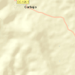 Carbajo Street Map