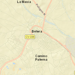 Bétera Street Map