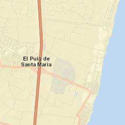 Puig Street Map